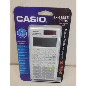 Casio fx-115ES Plus 2nd Edition Scientific Calculator New Sealed